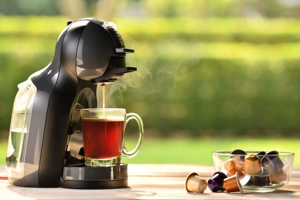 Coffee machine capsules