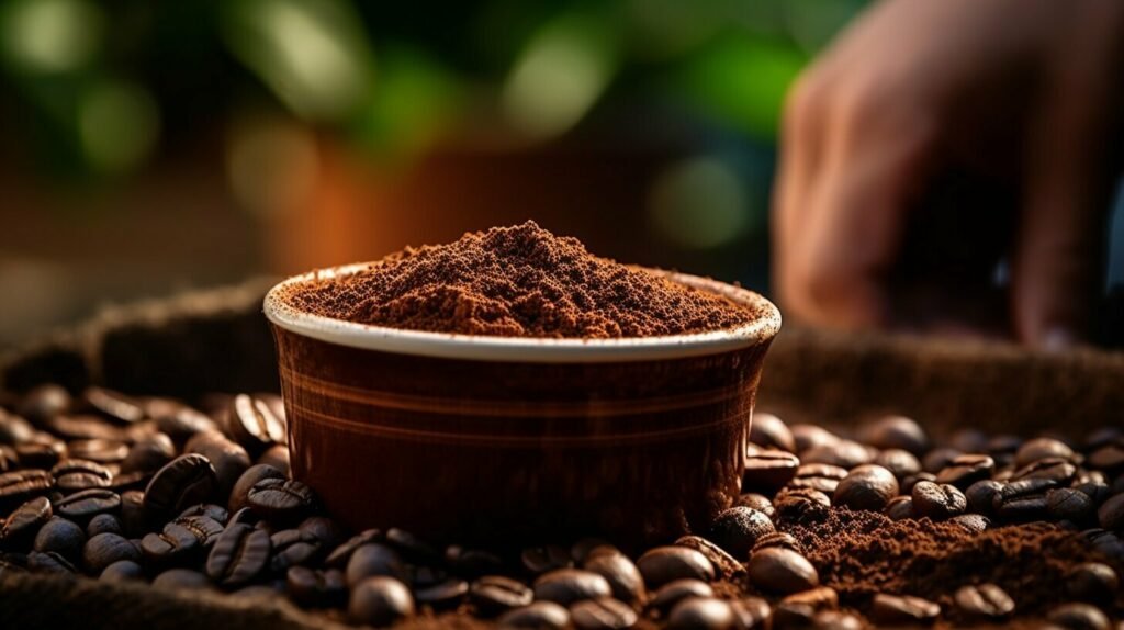 can you eat coffee grounds