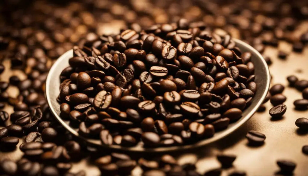 air roasted coffee beans