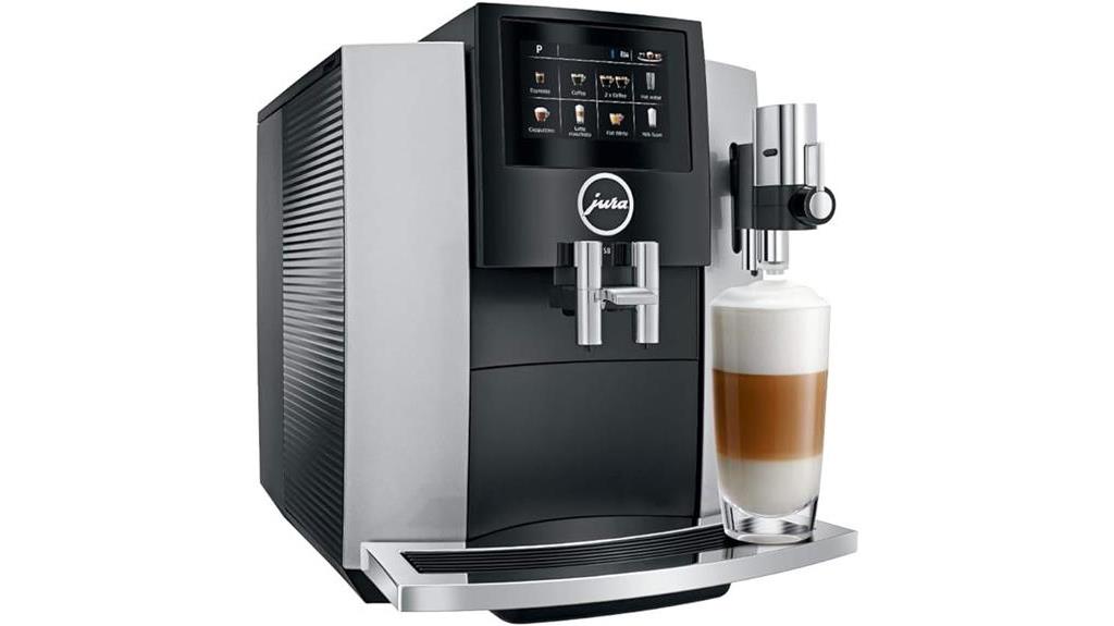 automatic coffee machine moonlight silver
