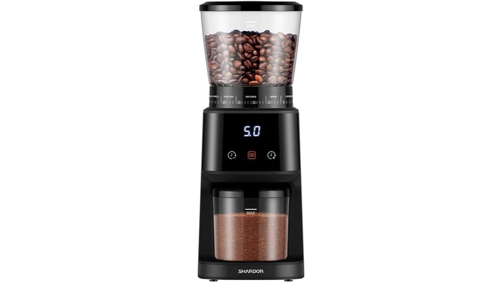 conical burr coffee grinder
