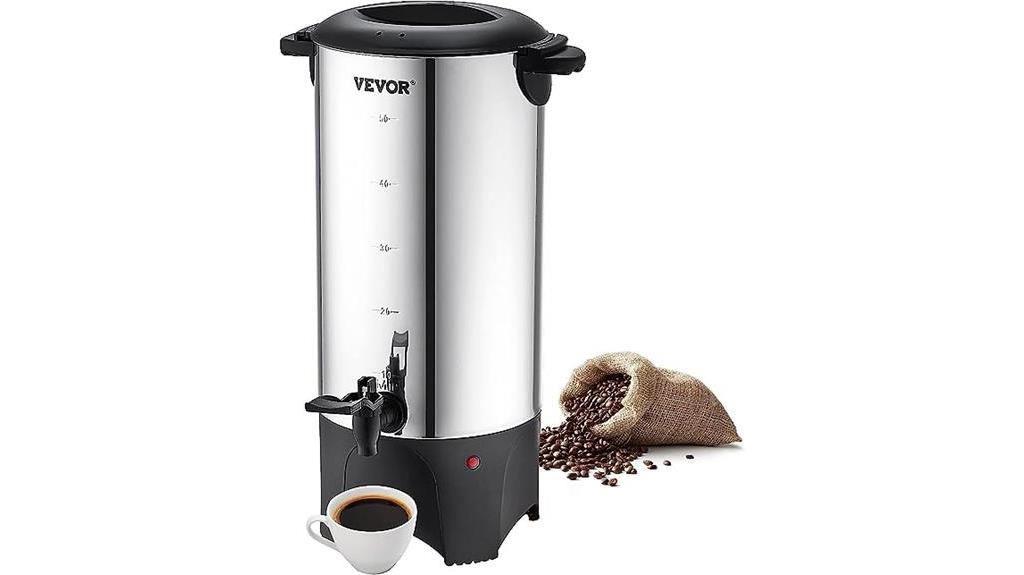 large capacity coffee urn