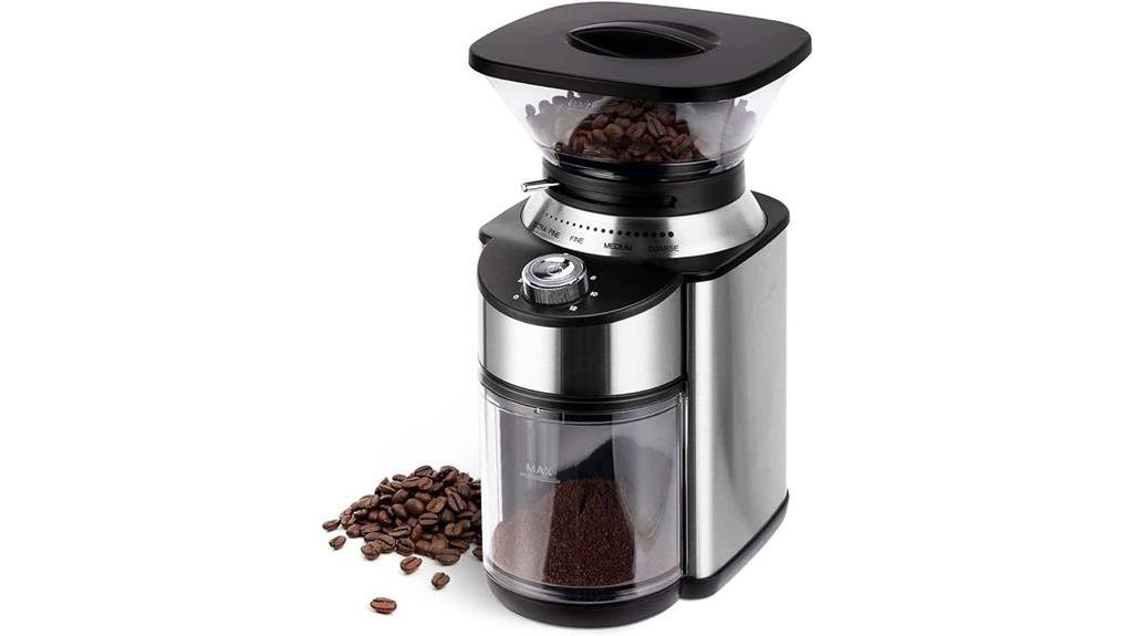 precise coffee grinding control