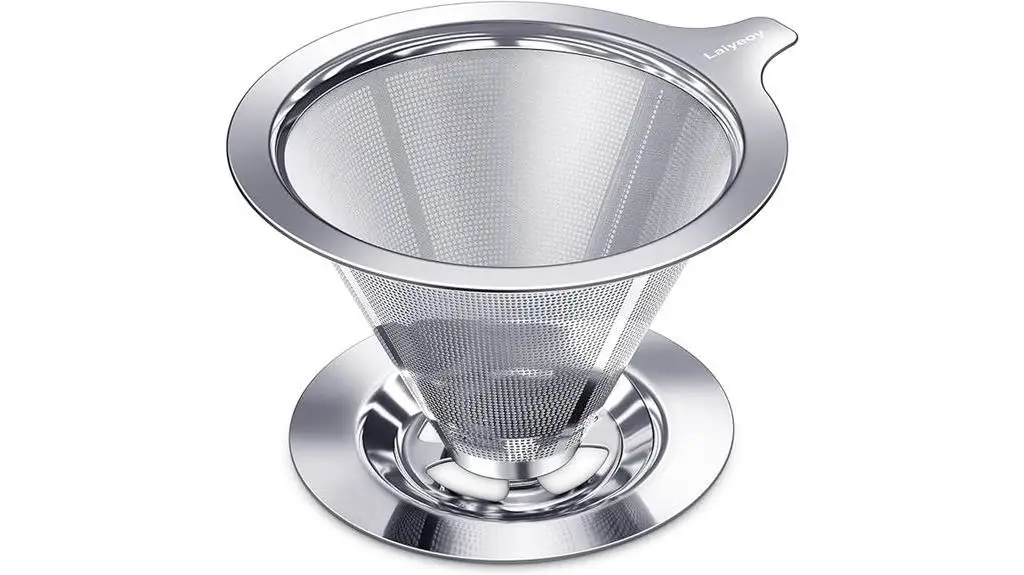 stainless steel pour over