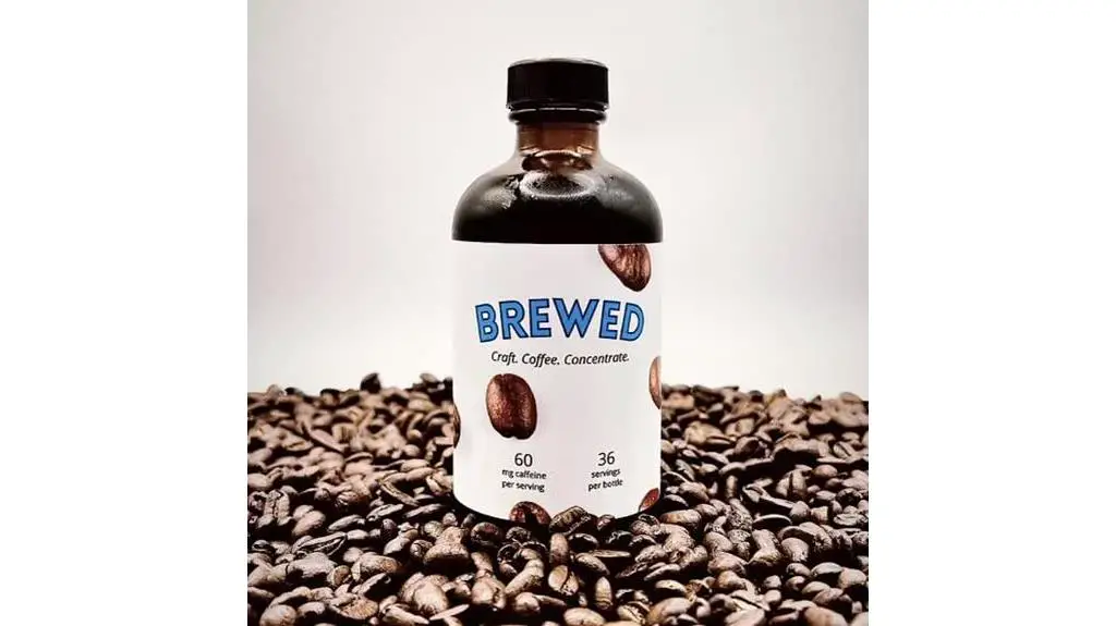 strong liquid coffee concentrate