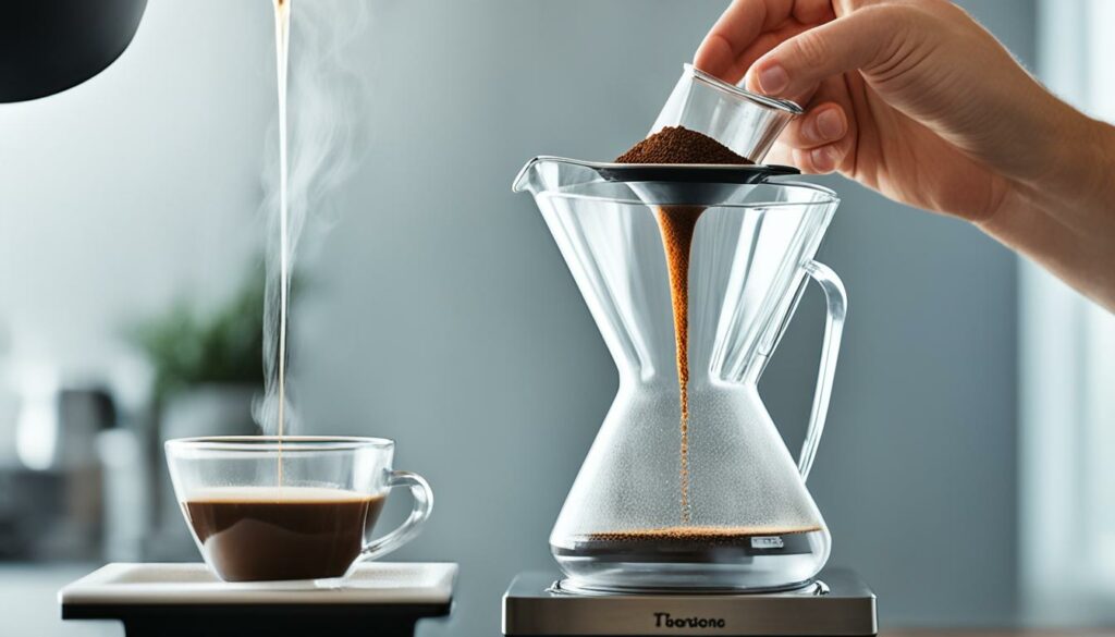 pour-over coffee brewing tips