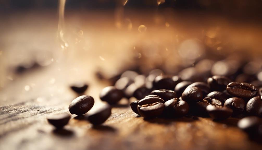 coffee beans are roasted flavorful and tempting to taste