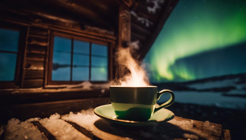 greenlandic coffee in arctic