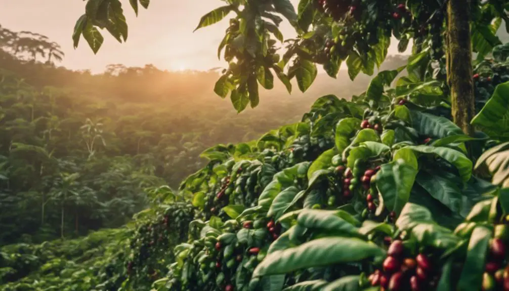 rainforest alliance coffee exploration