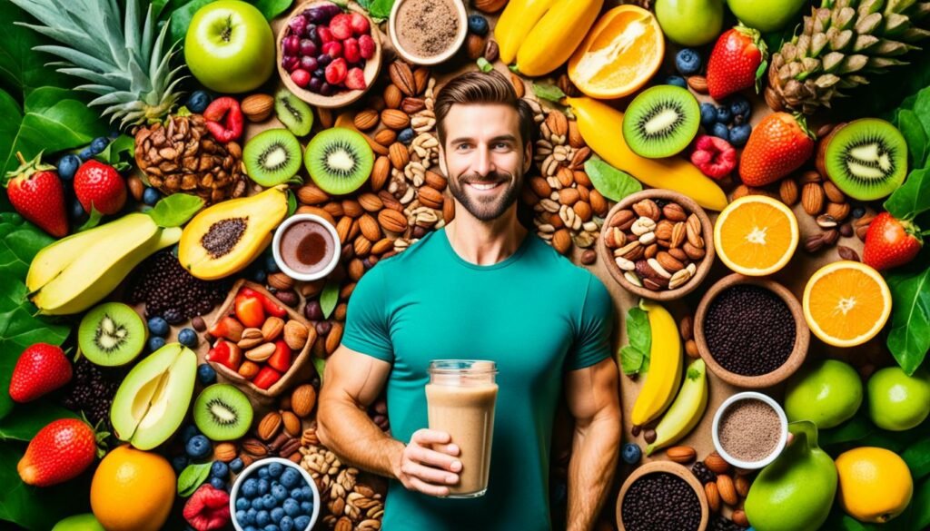 Coffee smoothies and protein shakes