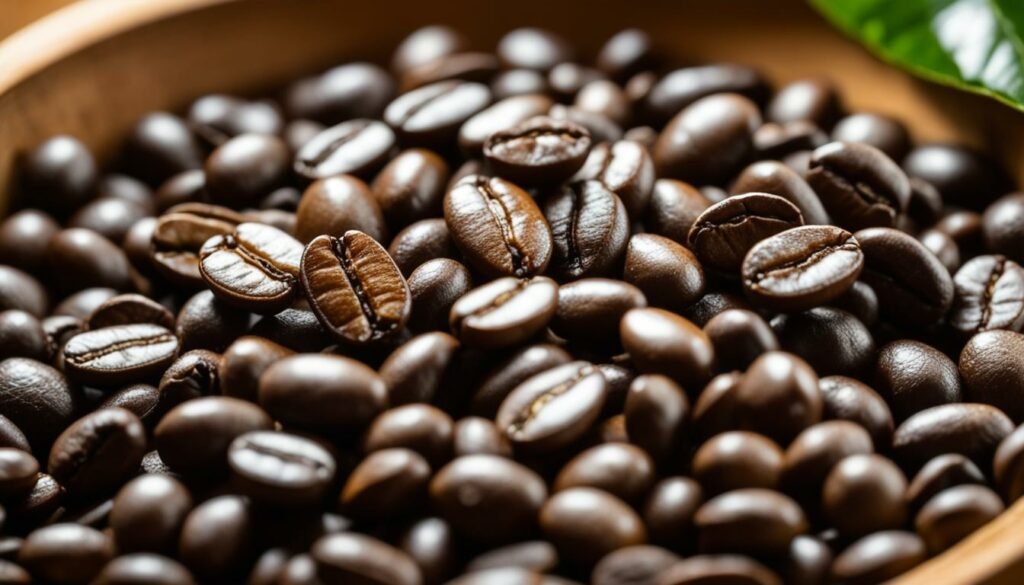 Organic coffee beans and reduced pesticide exposure