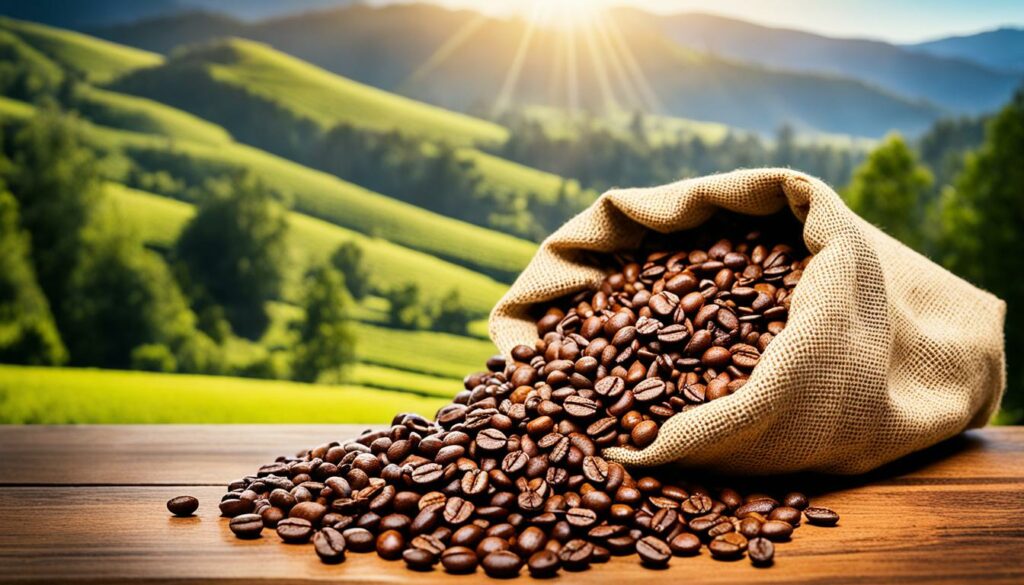 What are the benefits of organic coffee beans?