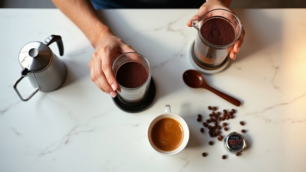 aeropress inverted brewing ritual