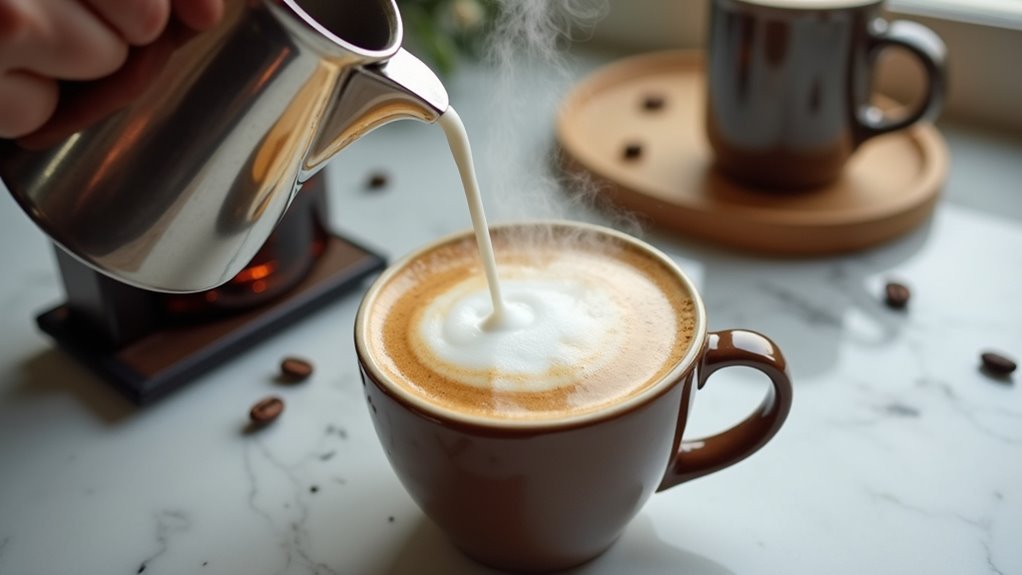 mastering milk steaming technique