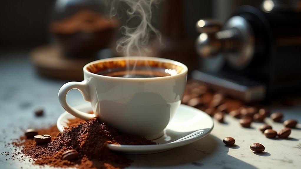 over extracted coffee bitterness