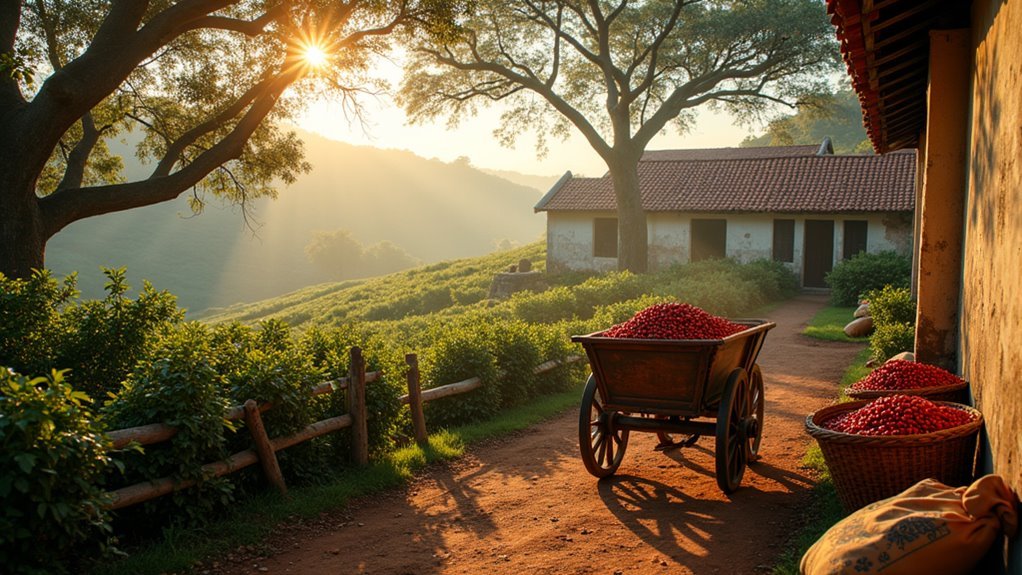 portuguese colonization spurred coffee growth